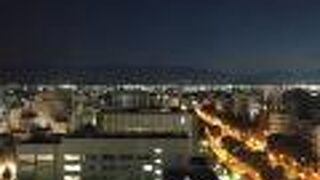 甲府市内を見渡せる無料の展望スペース