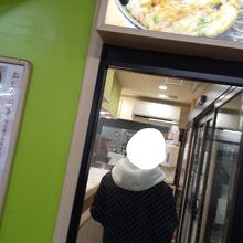 駅そば 清流そば 立川3・4番線ホーム店