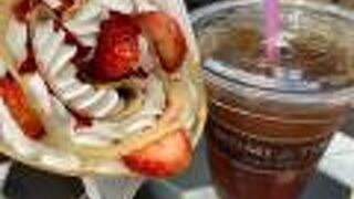 食べやすいクレープですね