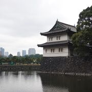 江戸城本丸の東南に位置する櫓です
