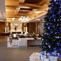 落ち着いたロビー