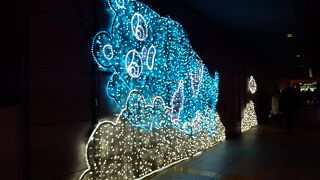 クリスマスの演出がイマイチ