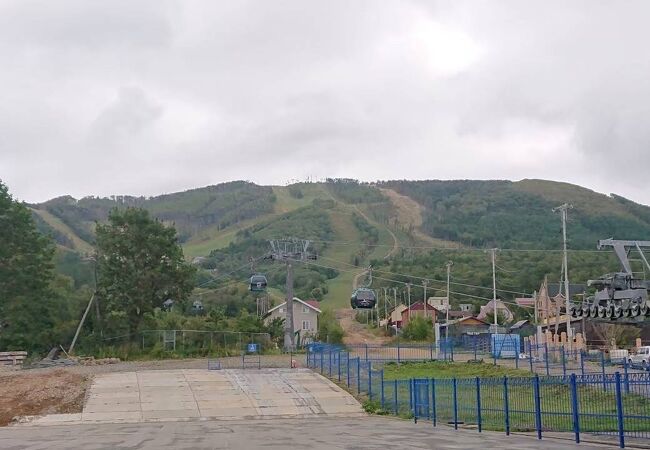 旭ヶ丘の山頂部にある山の空気展望台