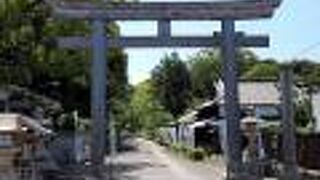 静かな神社です。