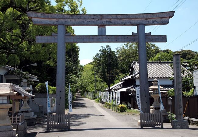 静かな神社です。