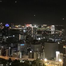 お台場観覧車→フジテレビ→レインボーブリッジ