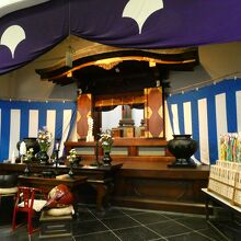 聖堂奥の祭壇部分