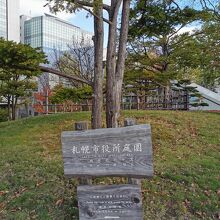 札幌市役所庭園 