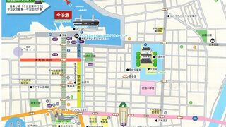 お城へのアクセスを教えていただきました