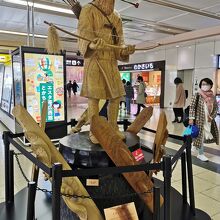 ウレシパモシリ北海道 イランカラプテ像