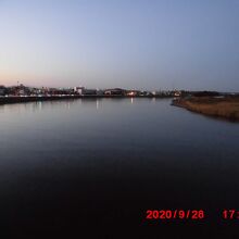 鉄橋から見た釧路川