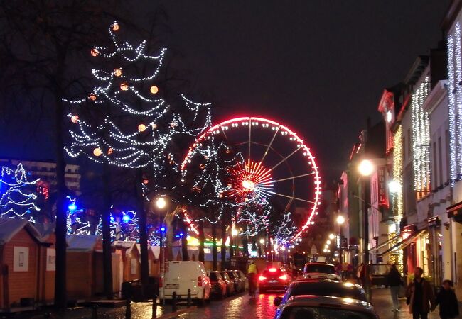 ブリュッセル最大のクリスマスマーケット