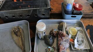 沼津 海女小屋 BBQ