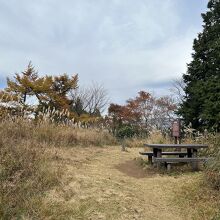 山頂の広場