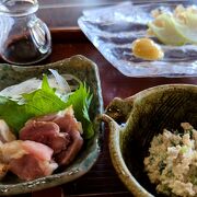 武家屋敷でおいしい郷土料理を