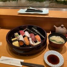 本日のにぎり1.5人前