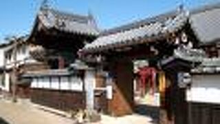 一向宗の町に日蓮宗の寺院