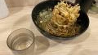 かき揚げ蕎麦！