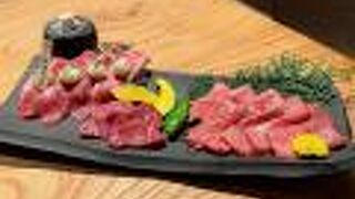 特選カルビの美味しさに感動