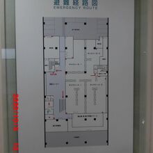 ギャラリーの配置図