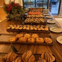 朝のバフェは　地味な所が良いです、のんびりできます
