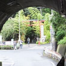 トンネルの向こう側。