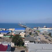 日本時代の大泊港 樺太南部コルサコフにある港