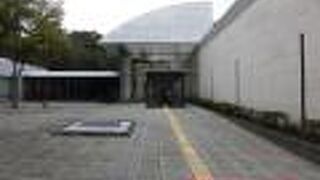 企画展が蜷川実花展だったので外観だけ撮りました