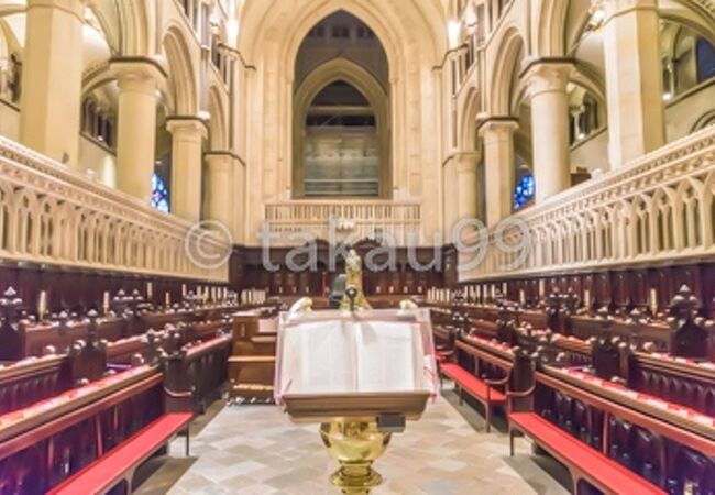 カンタベリー大聖堂 聖歌隊席