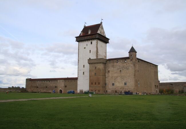 スウェーデン時代の星形城塞のお城です。