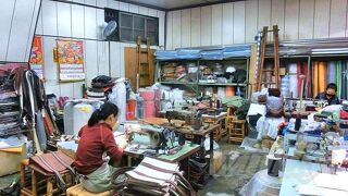 有名な帆布のかばん屋さん