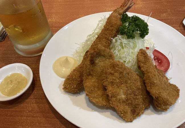 とんかつや、とんかつ以外もいけます