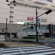 大井町駅の上にあるしショッピングモール