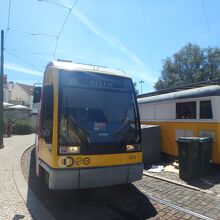 ジェレニモス修道院に行った時に乗ったトラム