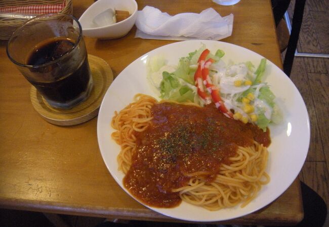 駅構内の喫茶店