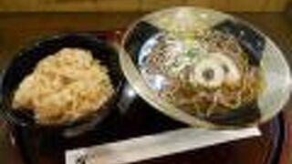 鳥取駅名物のそば