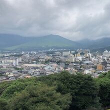 湯けむり展望台からの景色