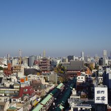 展望テラスからの風景