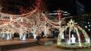 イルミネーションが奇麗