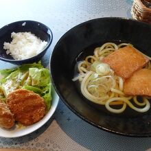 ランチの総菜付定食