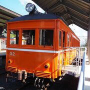 日本最古級の電車の展示があります（無料）