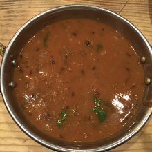 三種豆のカレー