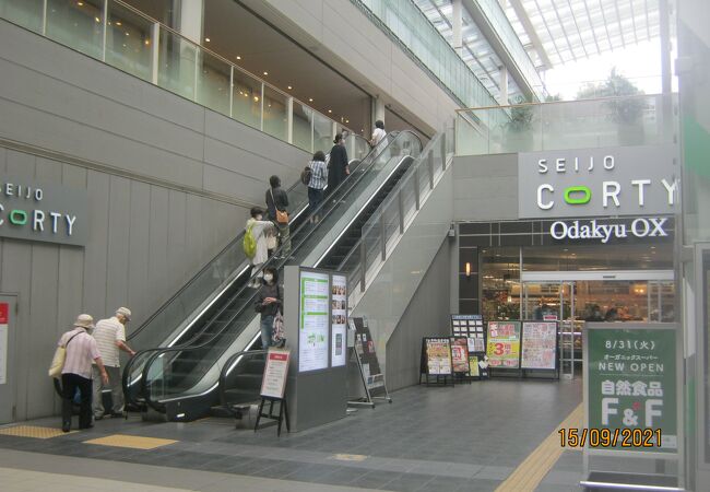 成城学園前駅の駅ビルです。