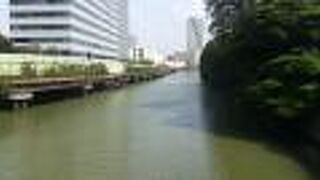 現在ではほとんどの部分が埋め立てられてしまいました