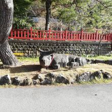 奥日光の奇石　牛石