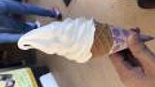 ジャージー牛乳ソフトクリーム!