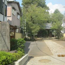 入り口の様子です。