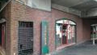 現代では橋の下に飲食店が並んでいます