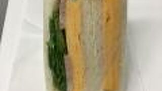 見た目も綺麗なサンドイッチ