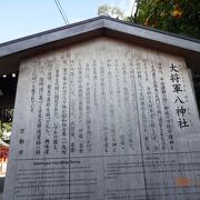 北野天満宮から妖怪ストリートを通って、北野白梅町駅に行く途中にこの神社がありました。